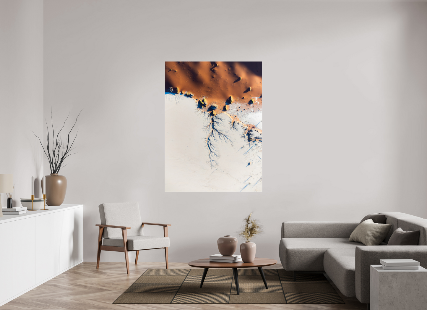 120 x 160 cm, Plexi Deadvlei’s Veins