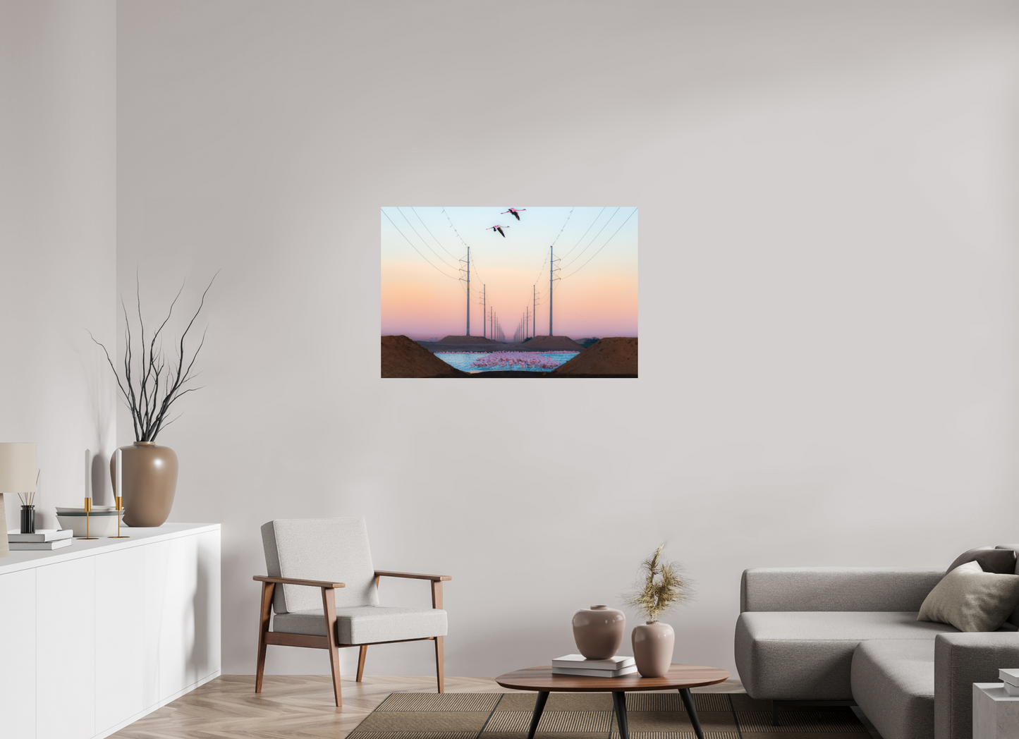 105 x 70 cm, Impression directe alu dibond Beauty Against the Beast