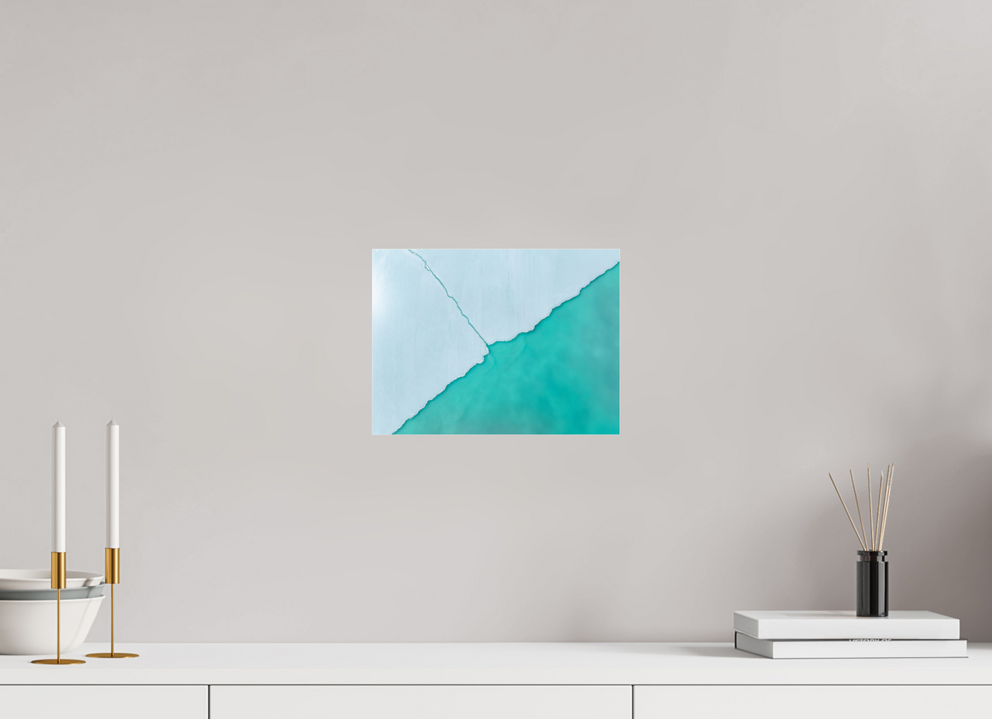 28 x 21 cm, Plexi Divide Line