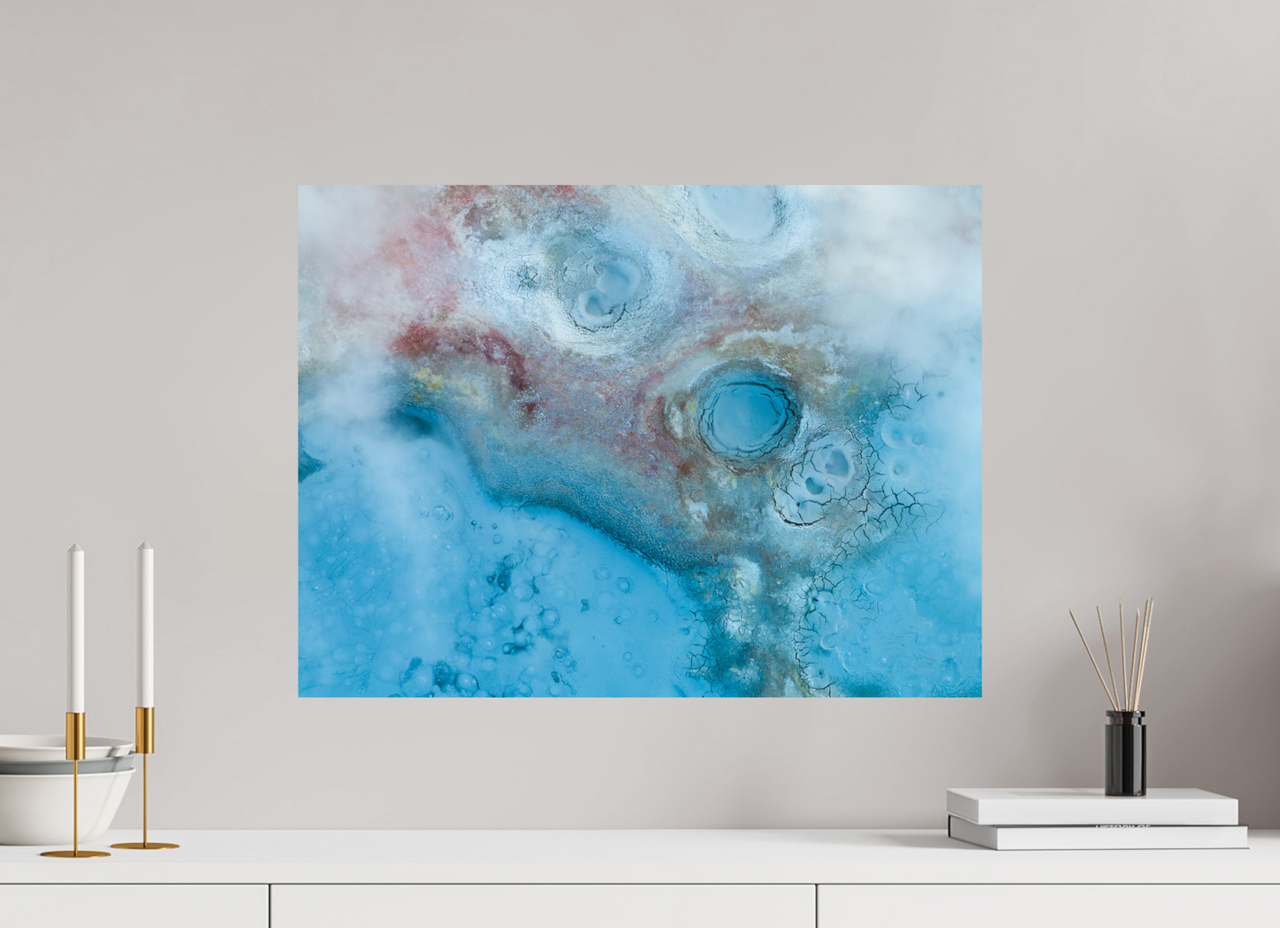 60 x 45 cm, Alu Dibond brillant Chromatic Vents