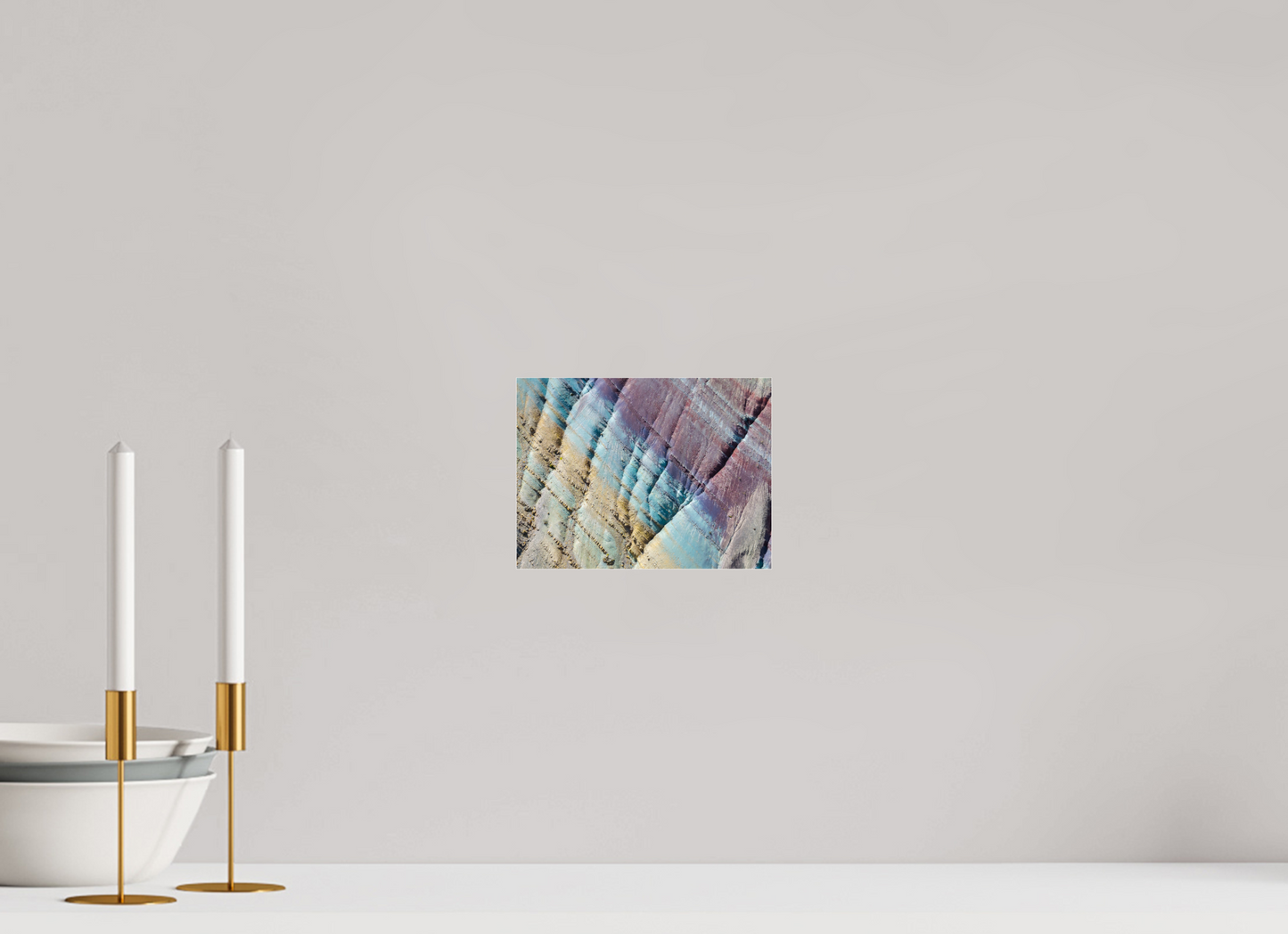 20 x 15 cm, Plexi Pastel Mountains