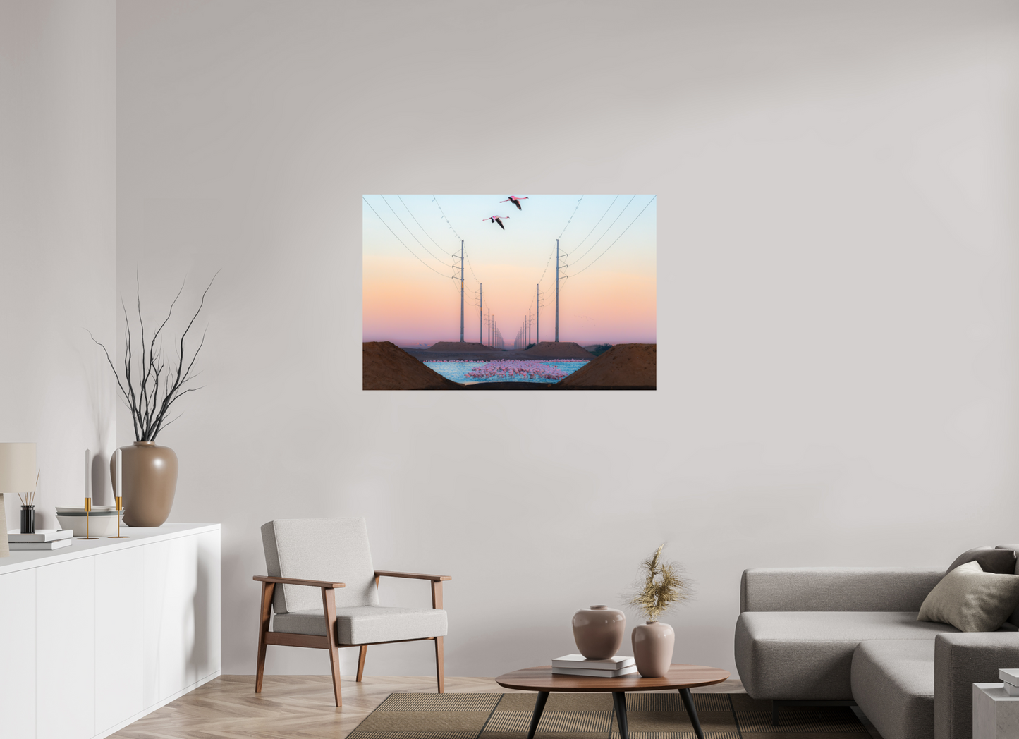 120 x 80 cm, Impression directe alu dibond Beauty Against the Beast