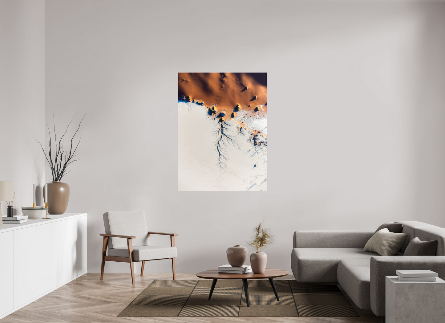 105 x 140 cm, Plexi Deadvlei’s Veins