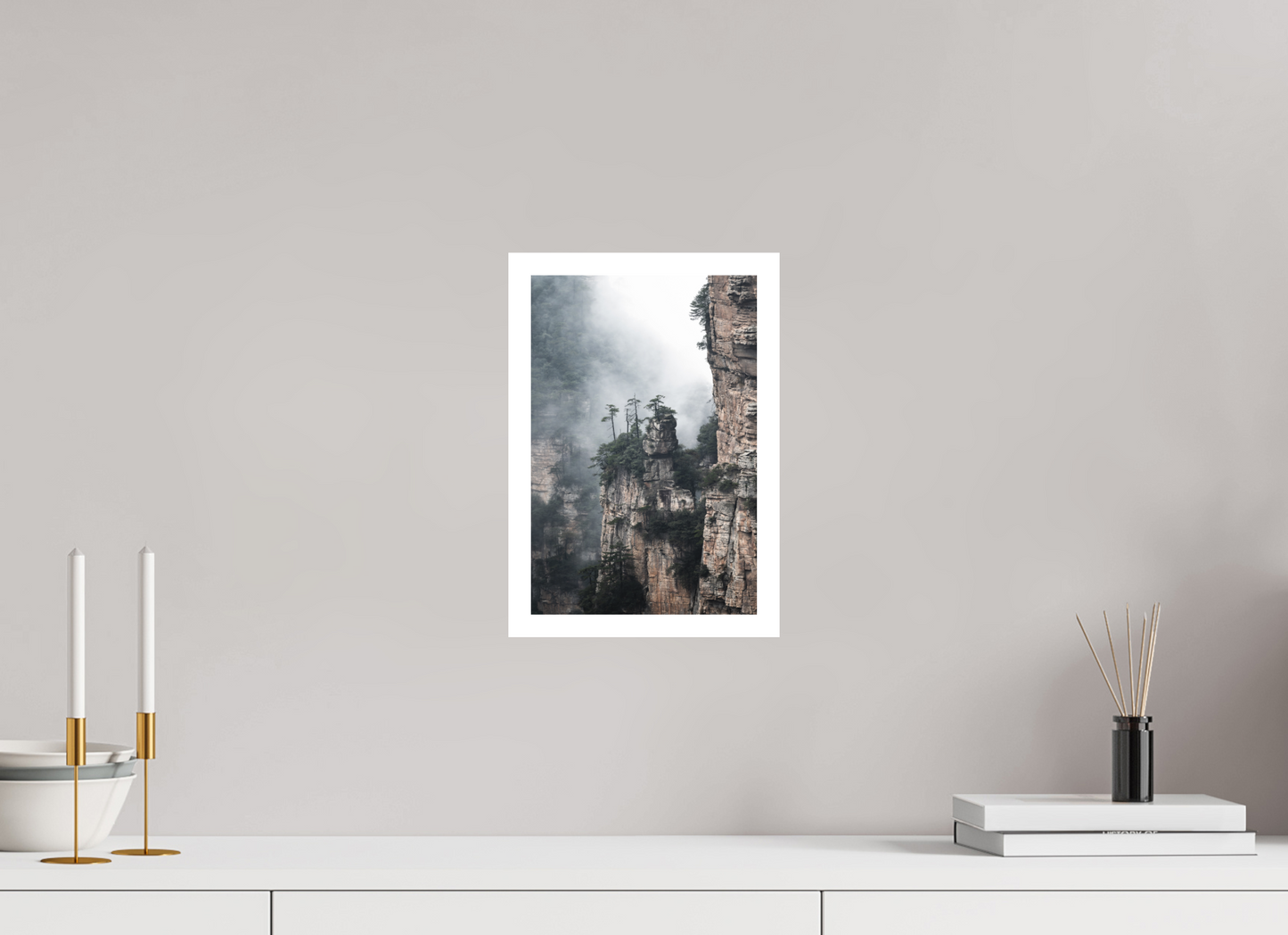 20 x 30 cm, Hahnemuhle German Etching Ancient Pillars