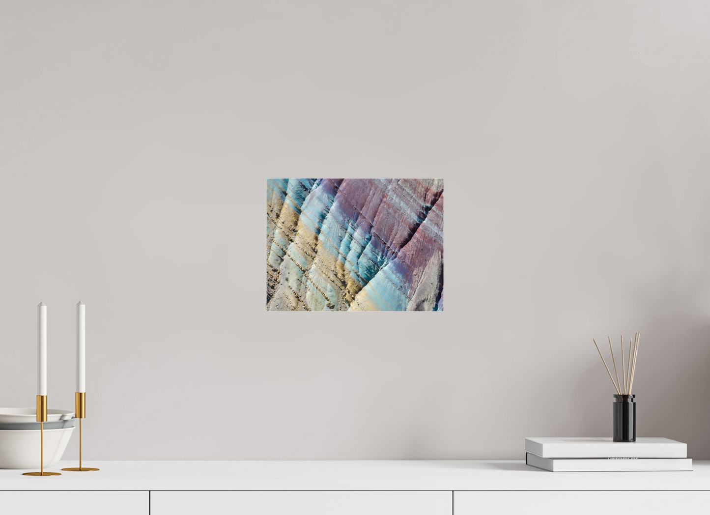 28 x 21 cm, Plexi Pastel Mountains