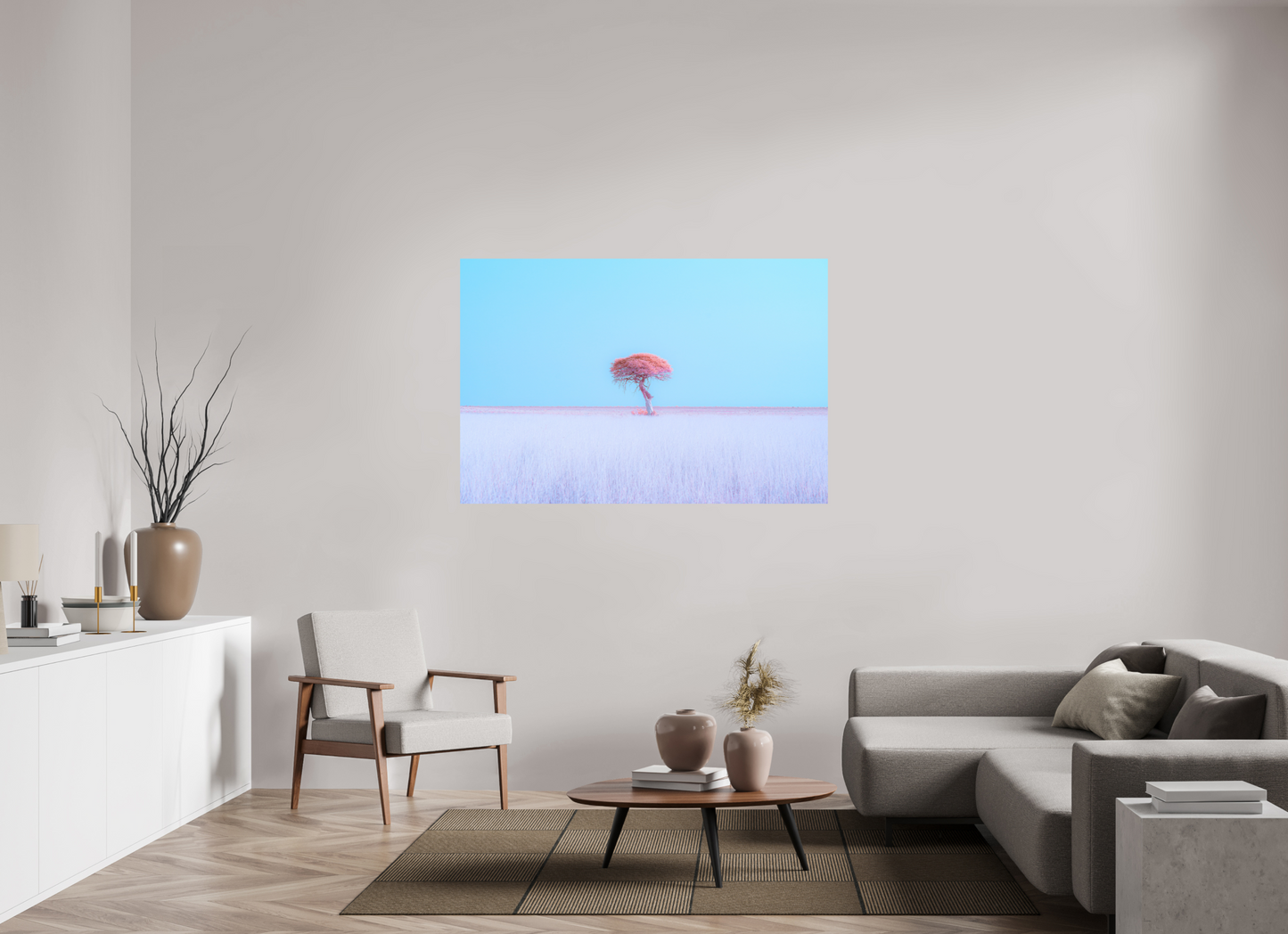 150 x 100 cm, Alu Dibond brillant Dreamscape of Etosha