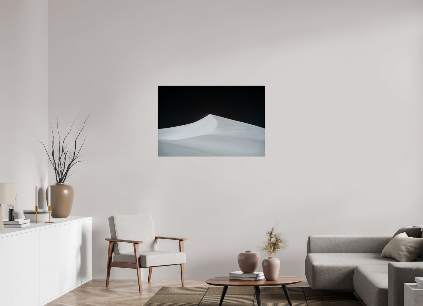 105 x 70 cm, Plexi The Sculpted Desert