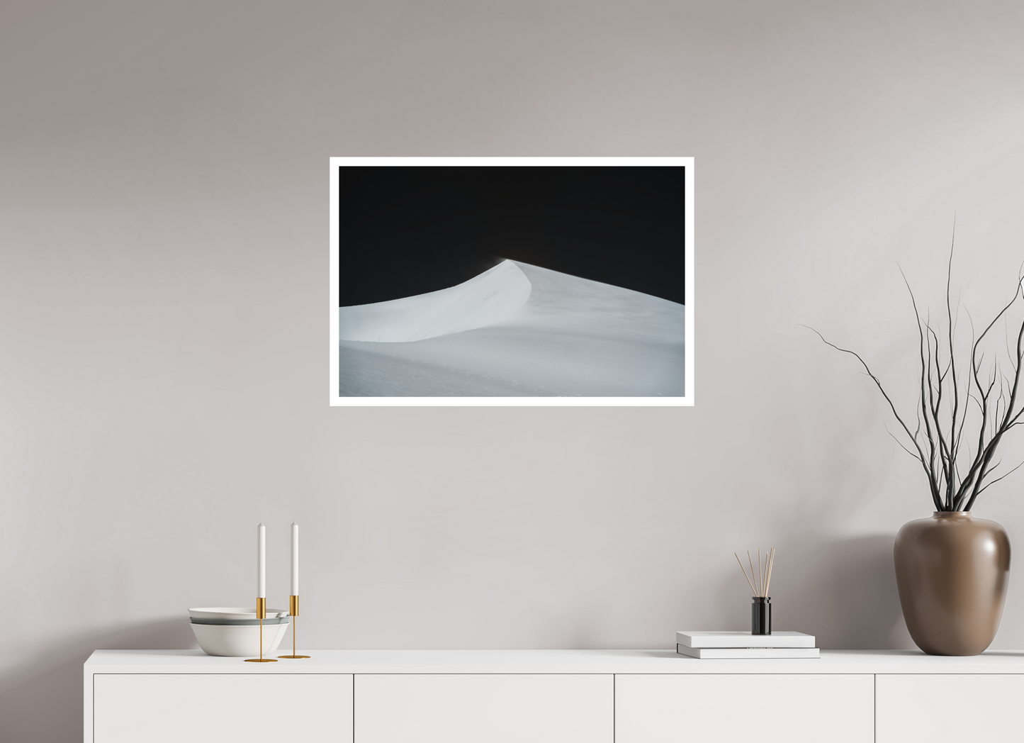 75 x 50 cm, Hahnemuhle German Etching The Sculpted Desert