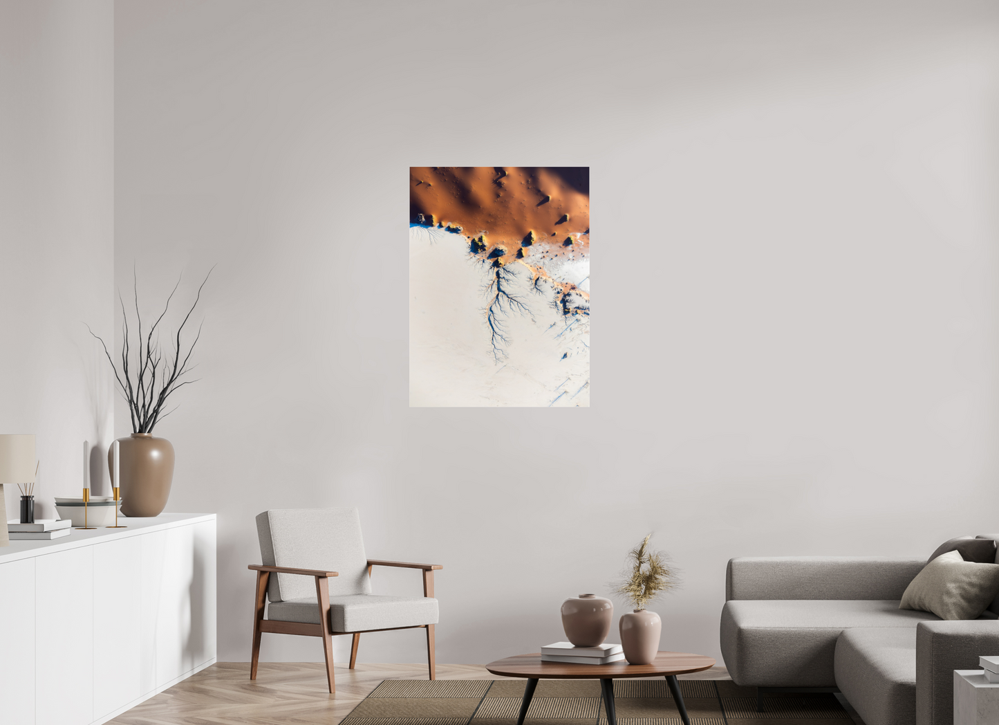 75 x 100 cm, Plexi Deadvlei’s Veins