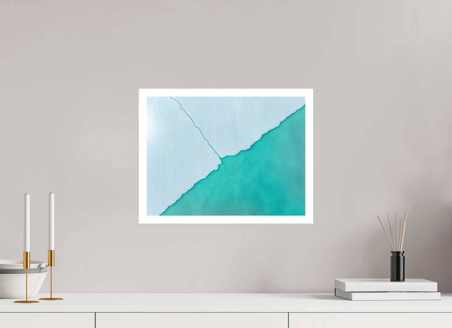 40 x 30 cm, Hahnemuhle German Etching Divide Line