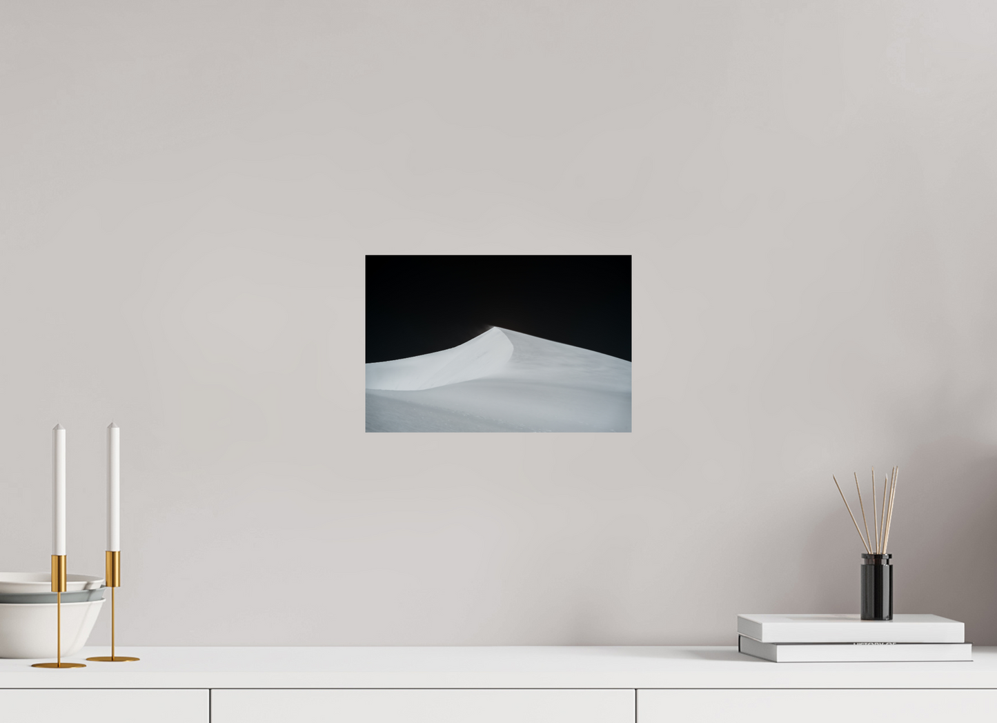 30 x 20 cm, Alu Dibond brillant The Sculpted Desert