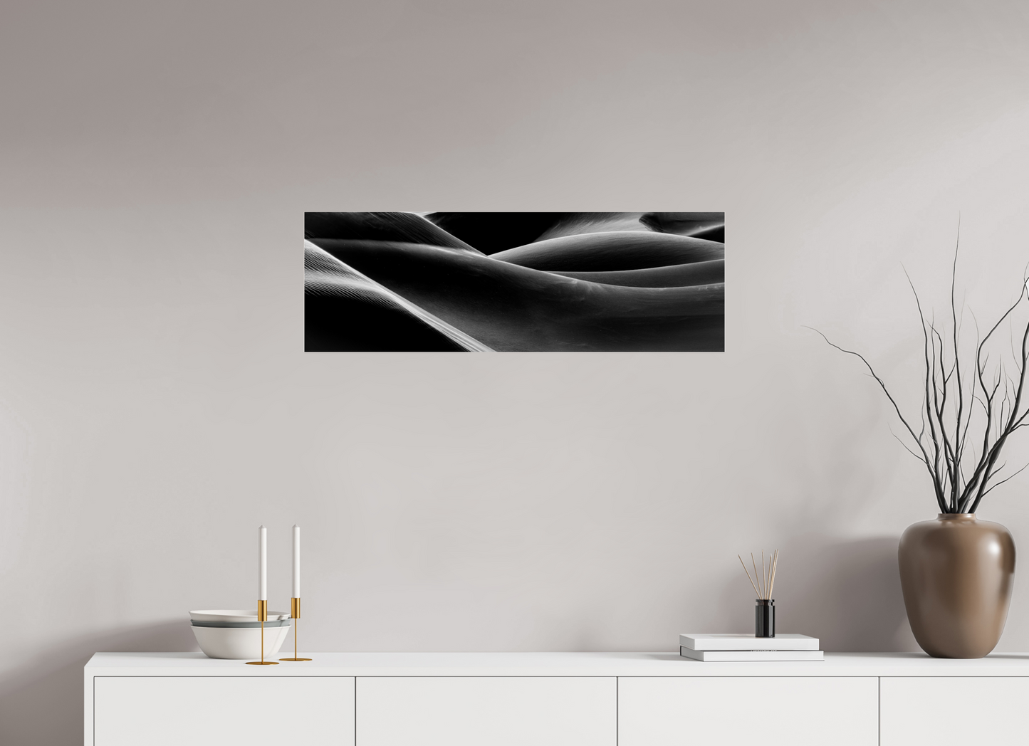 90 x 30 cm, Plexi Sculpted by Silence