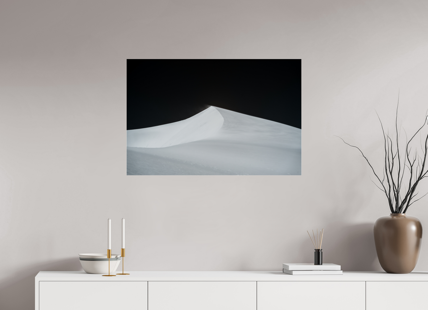 90 x 60 cm, Plexi The Sculpted Desert