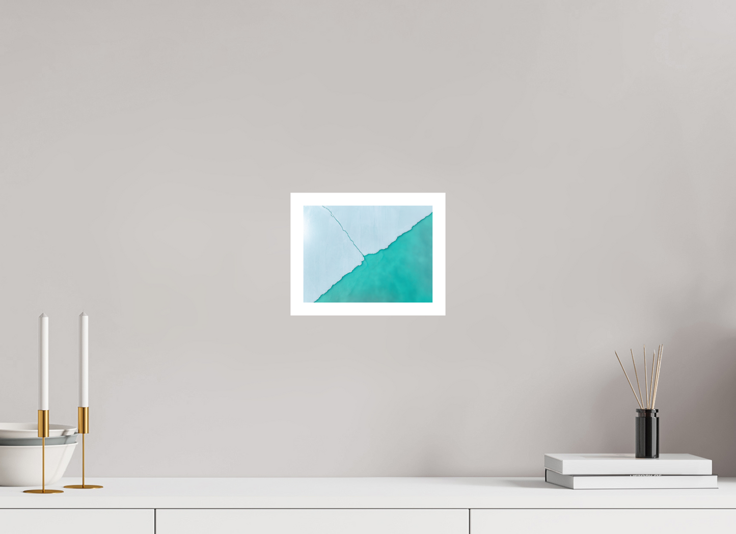 20 x 15 cm, Hahnemuhle German Etching Divide Line