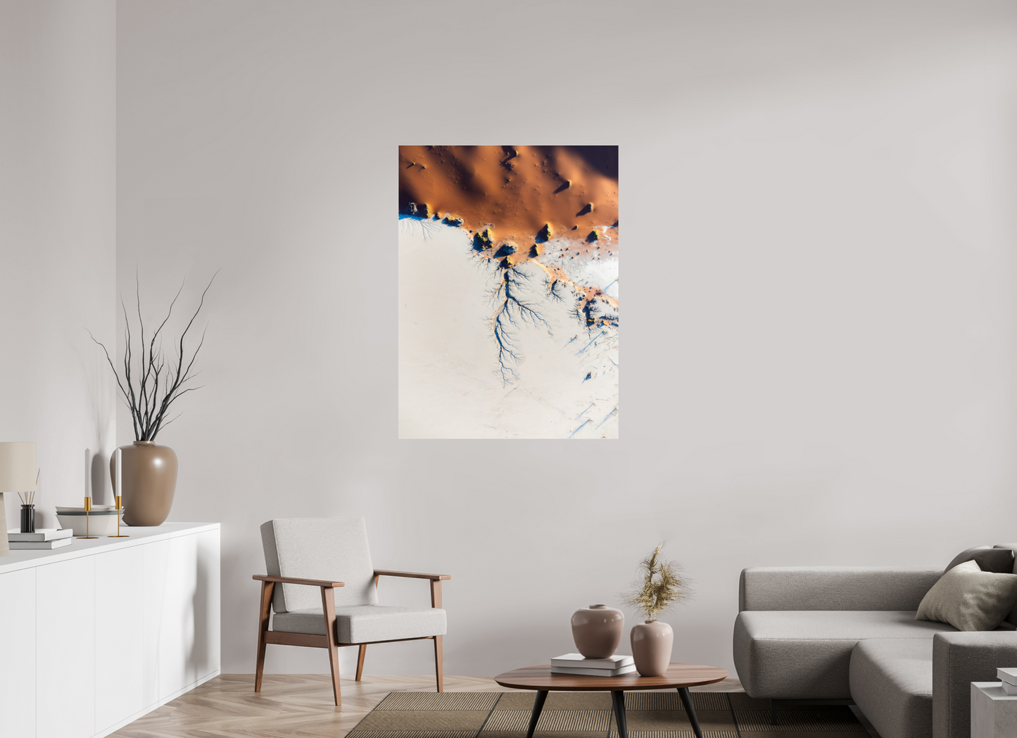 90 x 120 cm, Plexi Deadvlei’s Veins