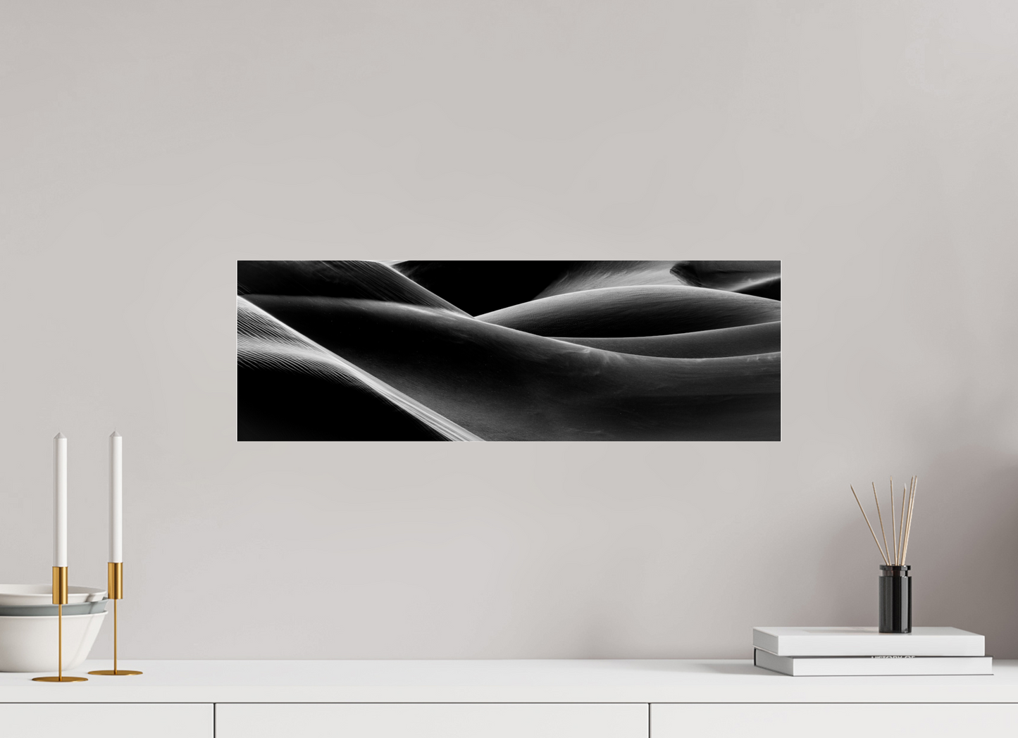 60 x 20 cm, Plexi Sculpted by Silence