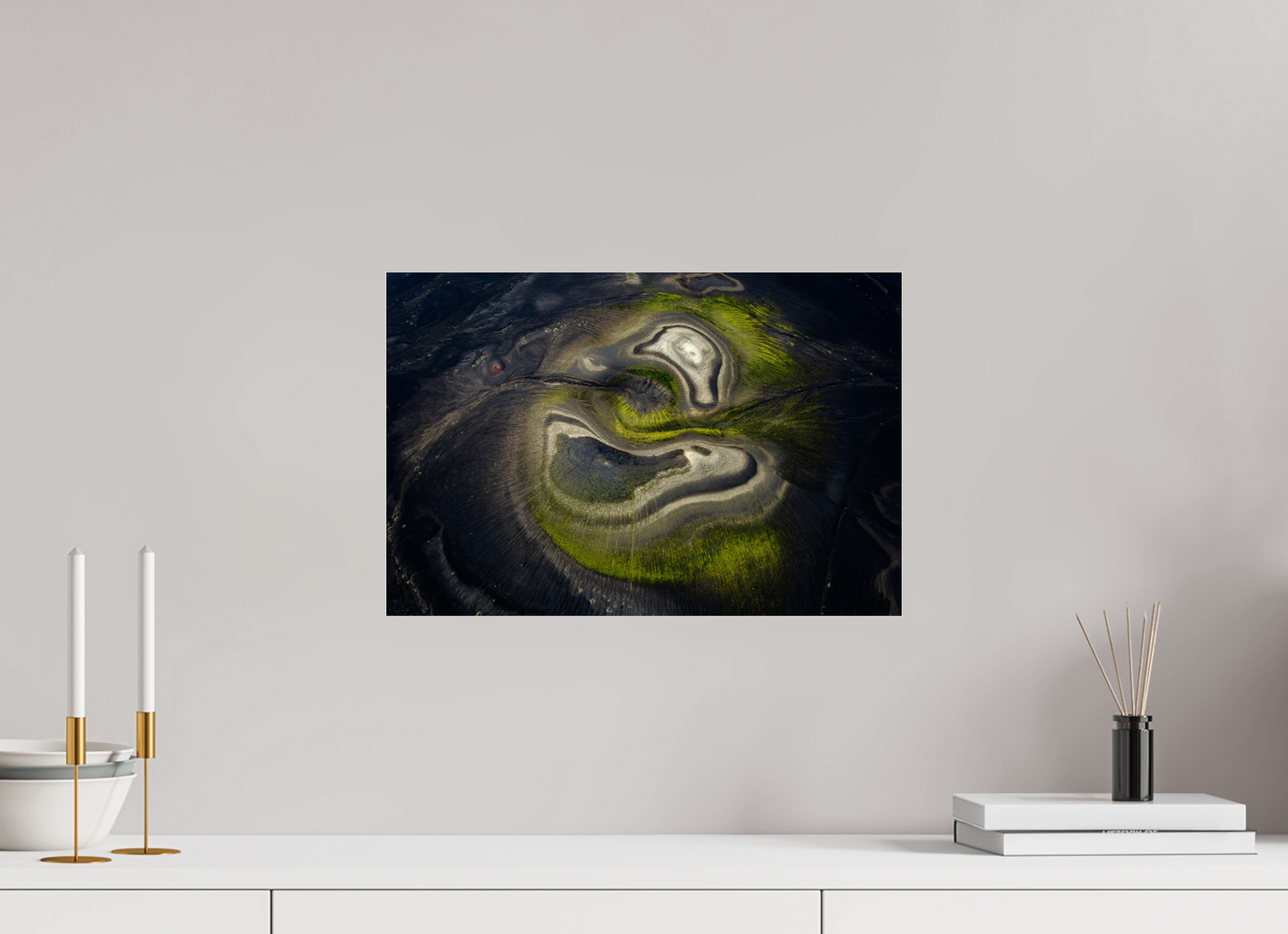 45 x 30 cm, Plexi Layers of Color