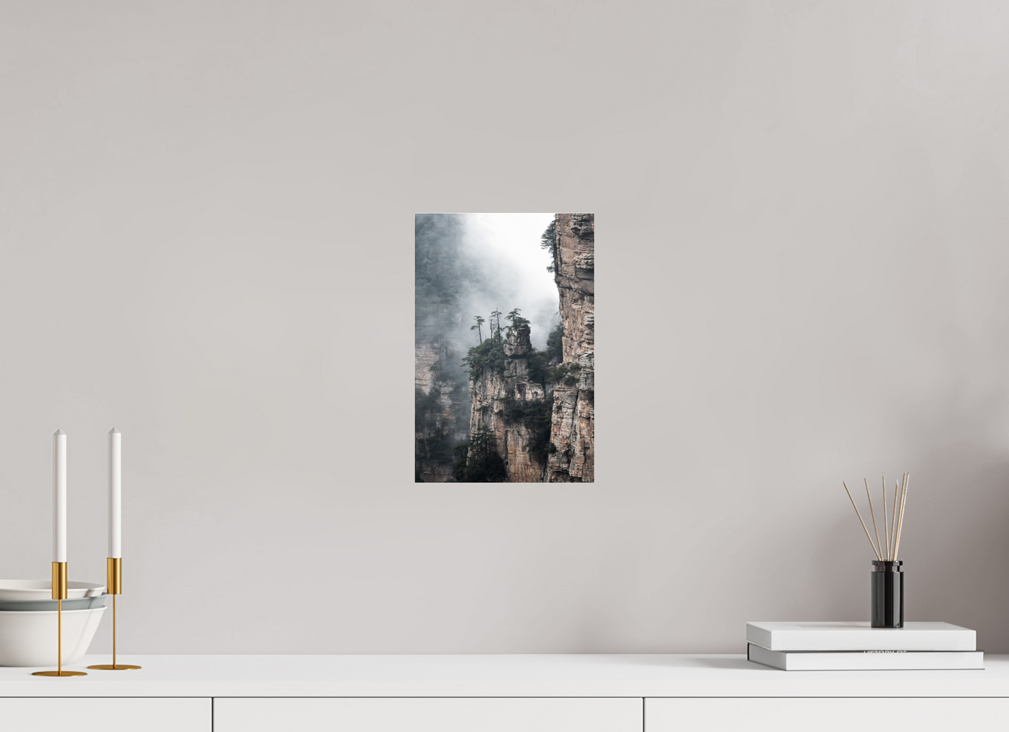 20 x 30 cm, Plexi Ancient Pillars