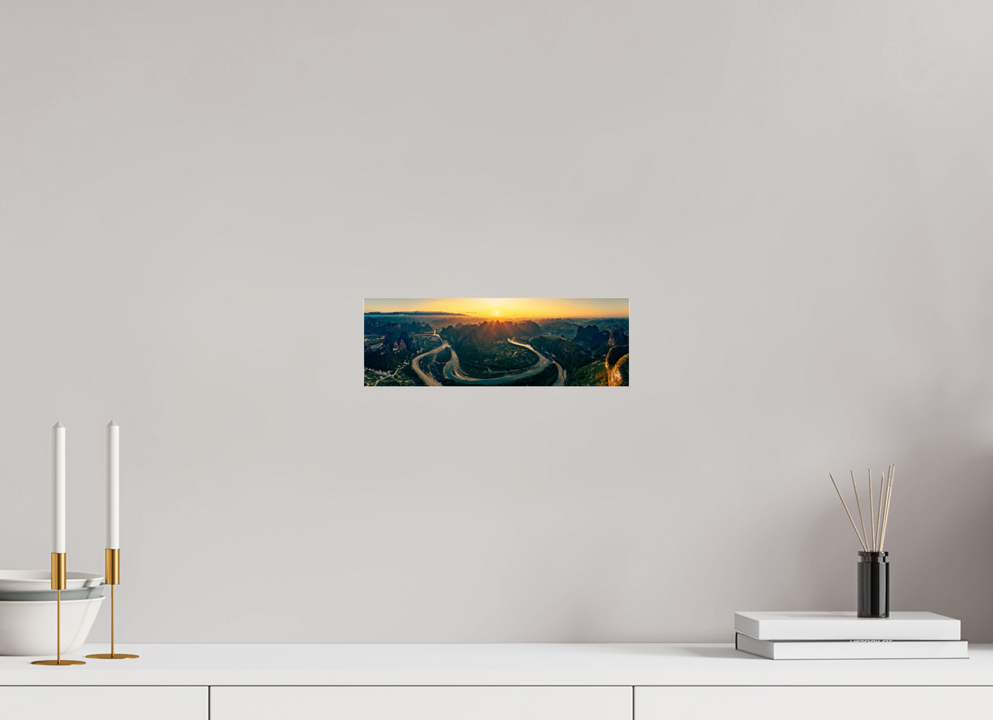 30 x 10 cm, Plexi River of Light