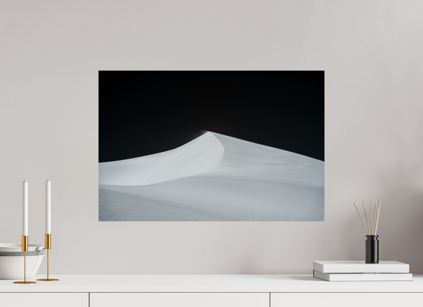 60 x 40 cm, Alu Dibond brillant The Sculpted Desert